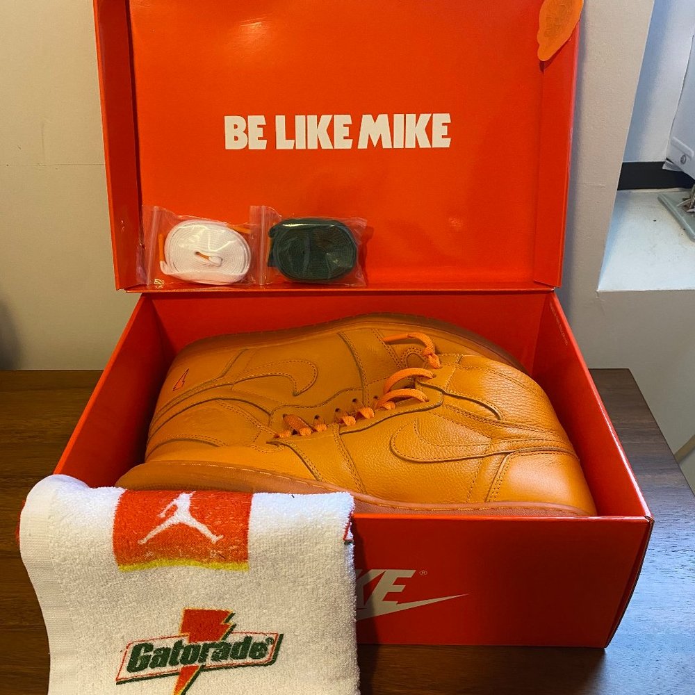 Air Jordan 1 Retro High OG G8RD 'Orange Peel'